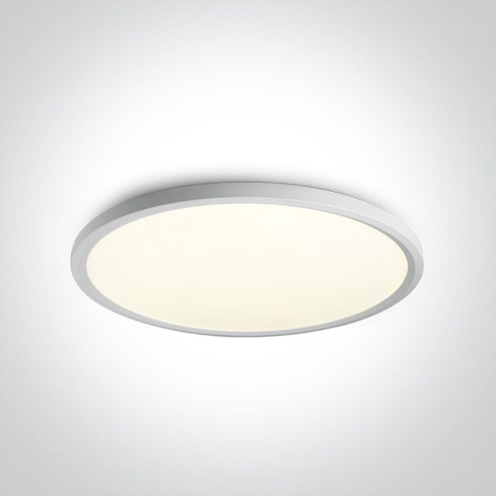 62160FB/W/C WHITE LED PLAFO 60W CW IP20 230V