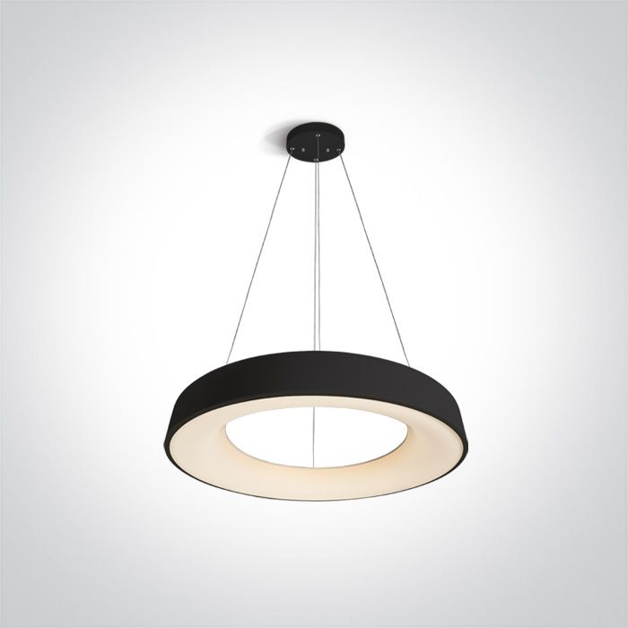 62180NB/B/W BLACK PENDANT 80W WW 230V