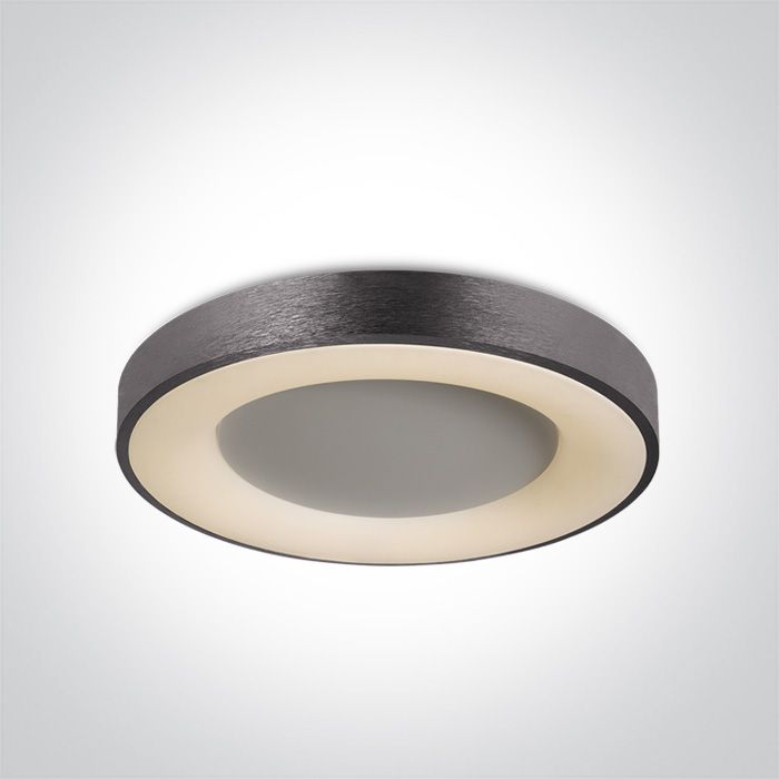 62182A/BAN/W BRUSHED ANTHRACITE LED PLAFO 50W WW IP20 230V