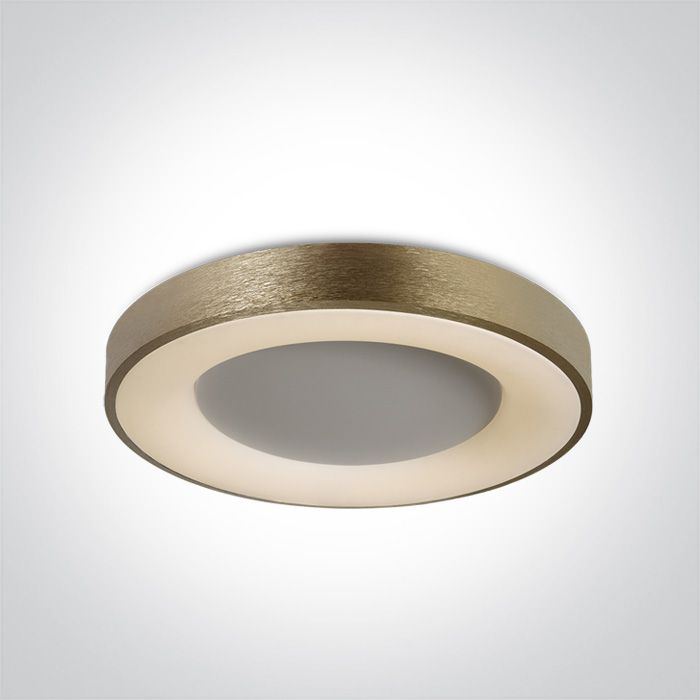 62182A/BGL/W BRUSHED GOLD LED PLAFO 50W WW IP20 230V