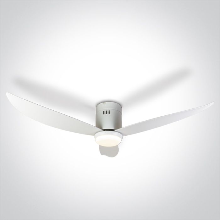 Ventilador de Techo Blanco con Luz Regulable ONE Light | Ref. 6302C