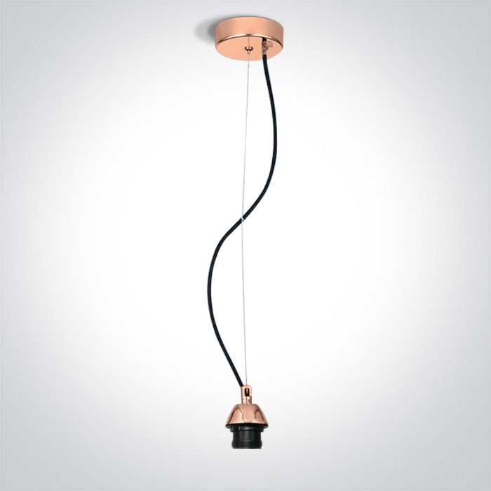 63126A/CU COPPER PENDANT 20W E27