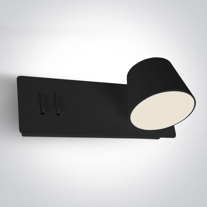 Aplique LED de Lectura con Luz Regulable 6W + 4W ONE Light | Ref. 65147A