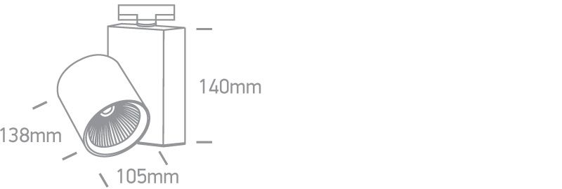 Dimensiones del producto Ref. 65614NT