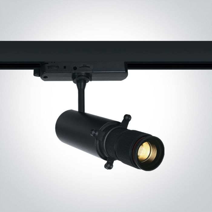 Proyector de Carril LED Negro con Haz Ajustable ONE Light | Ref. 65668T