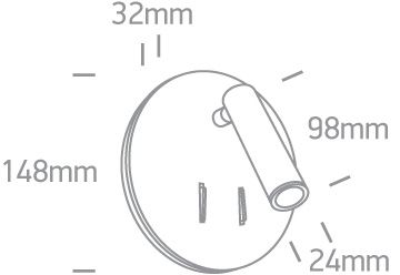 Dimensiones del producto Ref. 65746B