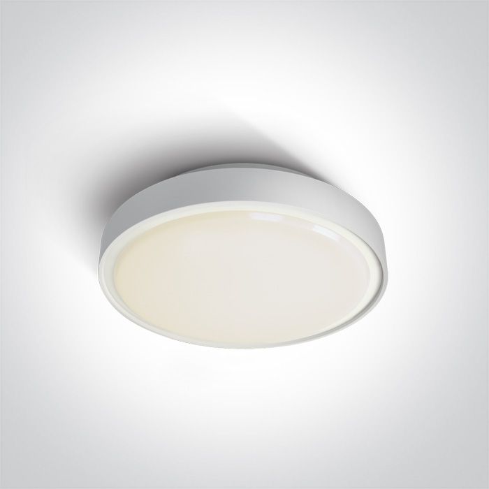 Lámpara LED de techo modelo 67280AN de ONE Light, resistente al agua y al polvo con protección IP65, ideal para exteriores e interiores.