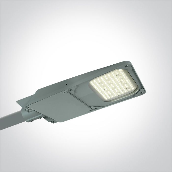 70116B/G/C GREY LED STREET LIGHT 75W CW 140x80deg IP66 100-240V