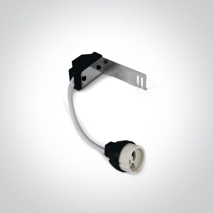 Portalámparas GU10 con conector de ONE Light, referencia 0950G, accesorio esencial para iluminación empotrable.
