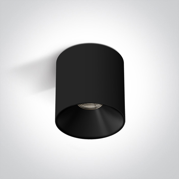 Luminaria LED 10W COB IP20 230V | ONE Light - Negro