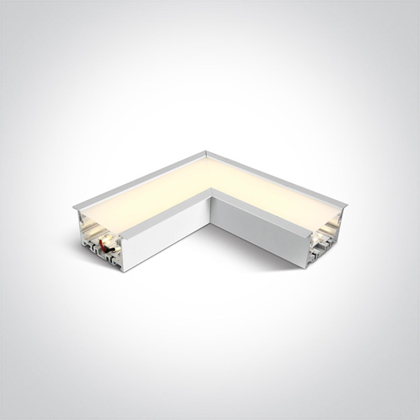 Luminaria LED Esquina Blanca 14W IP20 230V | ONE Light