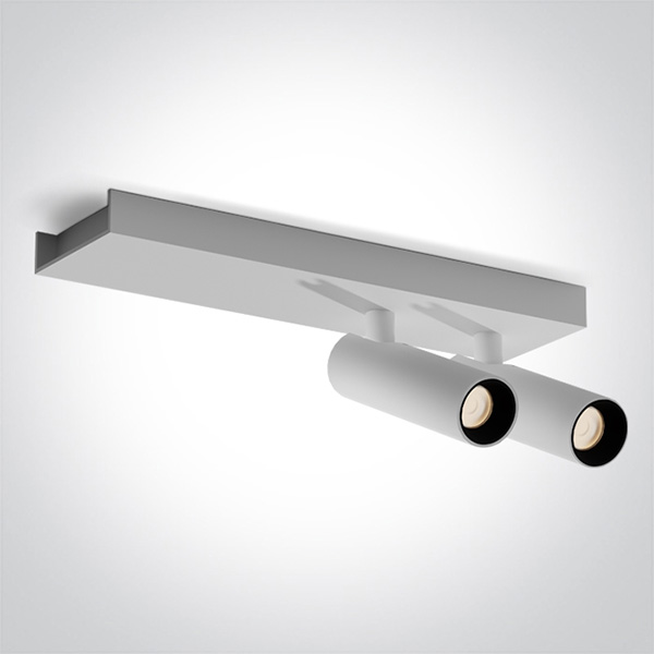 Foco Rectangular de Techo 2x5W 3000K – IP20 | ONE Light