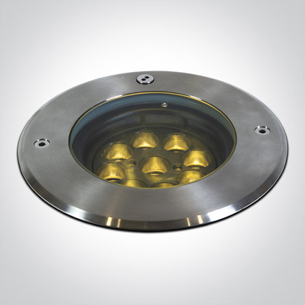 SS316L IP67 INGROUND ADJUSTABLE 9x1,5W WW 230V DARK LIGHT