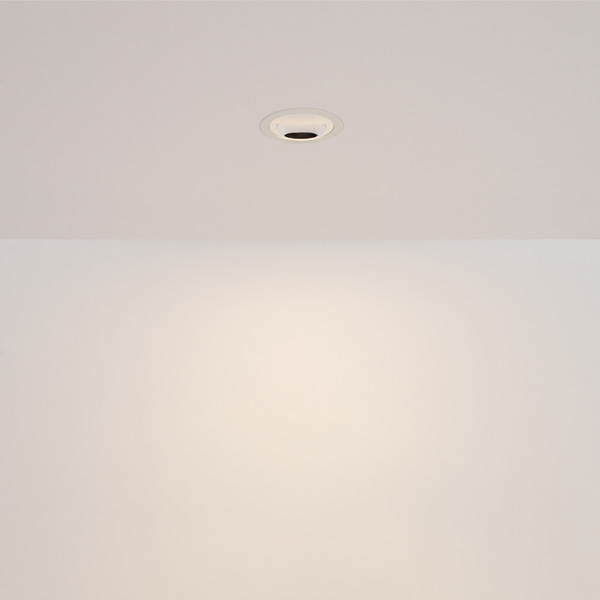 FLORENCE  Gen2 BLANCO ASIMETRICO 8W SWITCH 2K7-3K