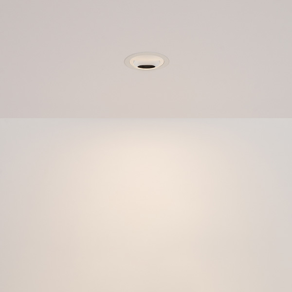 FLORENCE  Gen2 BLANCO ASIMETRICO 12W SWITCH 2K7-3K